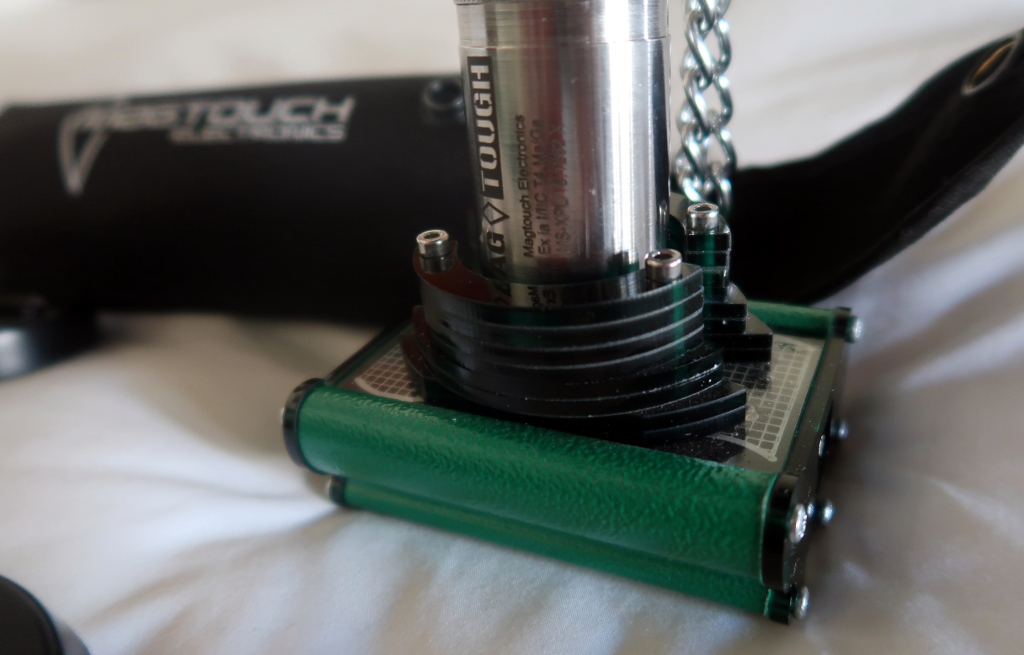 Green Doc Pro with baton