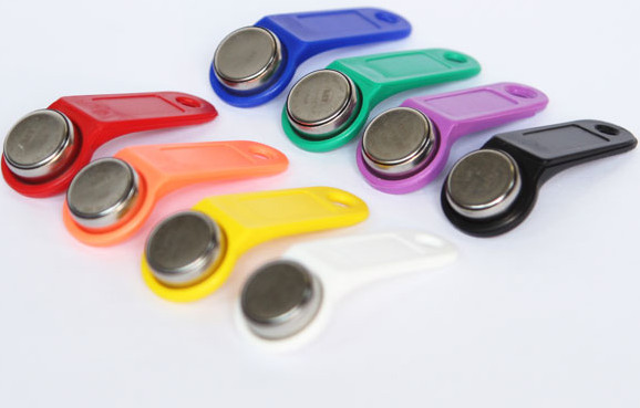 Multi colour fob tags available