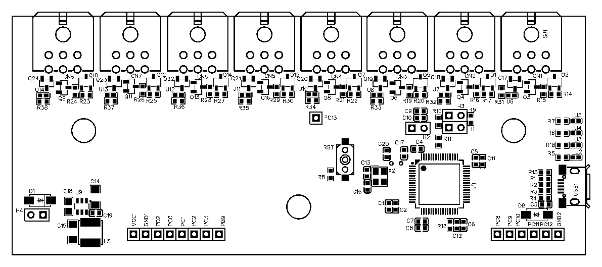 LockBridge 8 board, other side